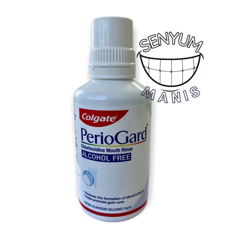 Colgate Periogard Antiseptic Chlorhexidine Mouth Rinse Alcohol Free 300ml Exp 092024