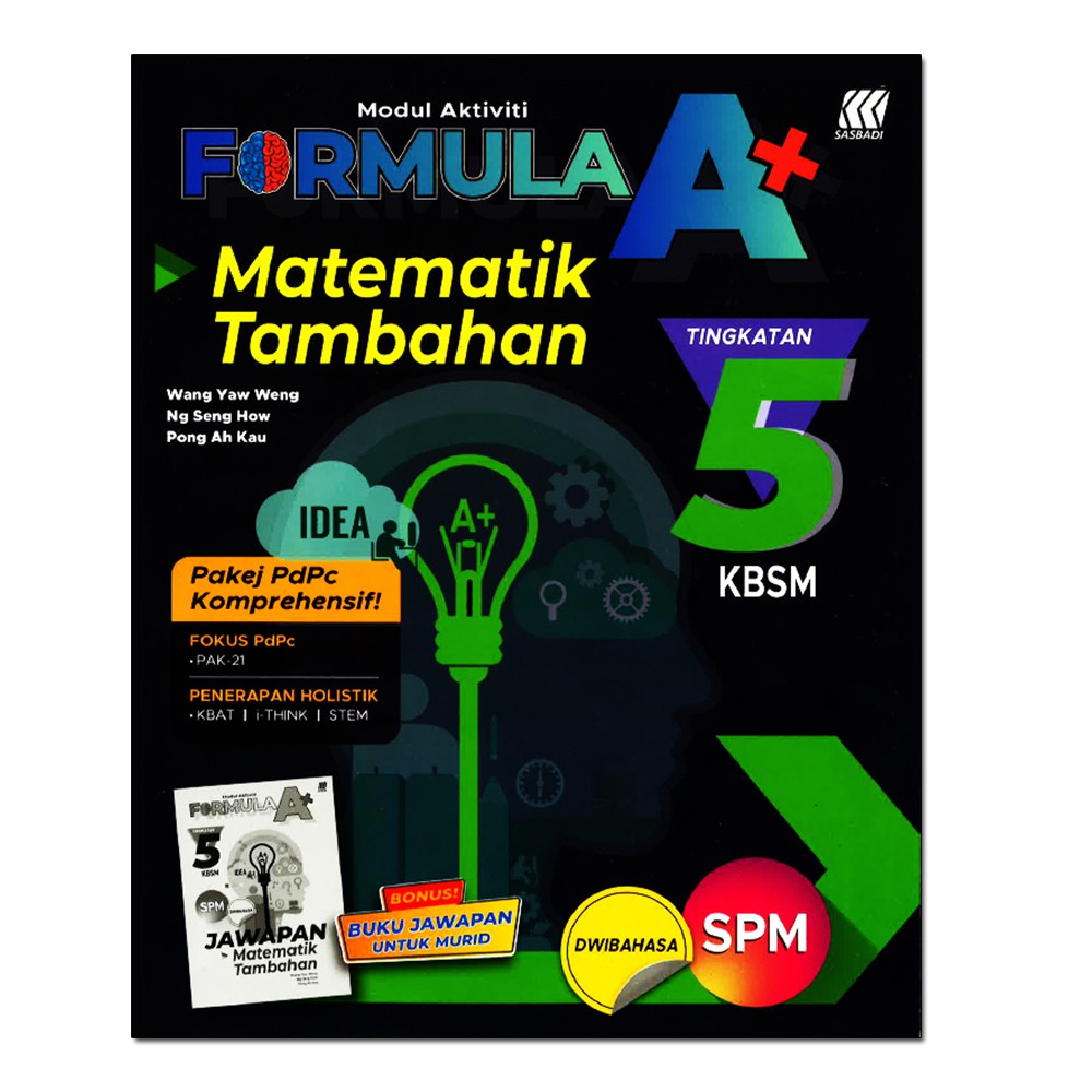 2020 MODUL AKTIVITI FORMULA A+ MATEMATIK TAMBAHAN ...