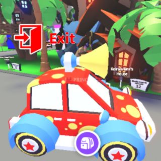 Roblox Adopt Me Clown Car Limited Edition Shopee Malaysia - how to get a car on roblox adopt me