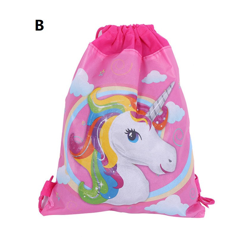 My little pony non woven drawstring kids swim bag kit bag p.e bag loot bag