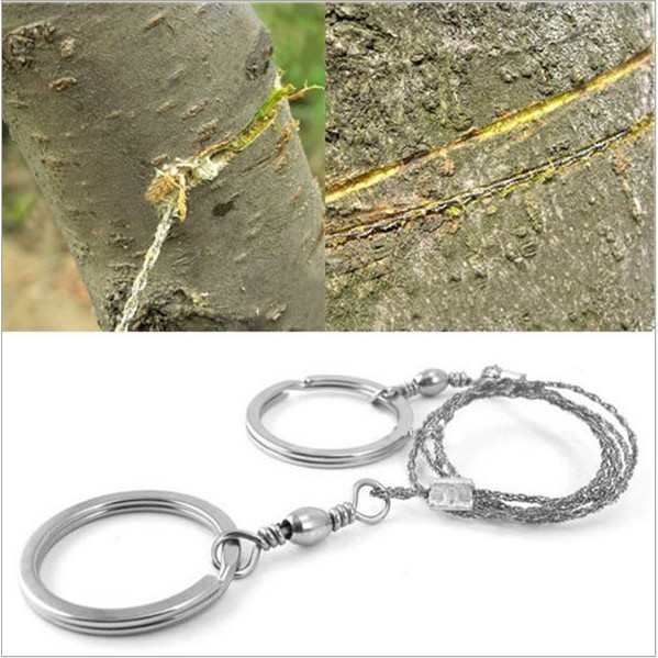 Rope Chain Saw 4 Shares Wire Saw Survival Cable Line Saw Outdoor Survival