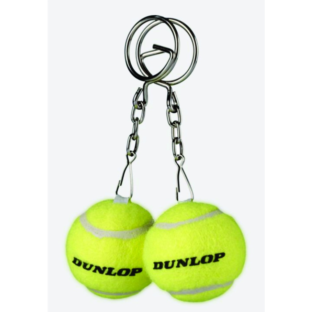 DUNLOP Miniature Tennis Ball Keychain Key Ring Shopee Malaysia