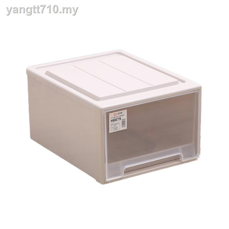 big transparent plastic box