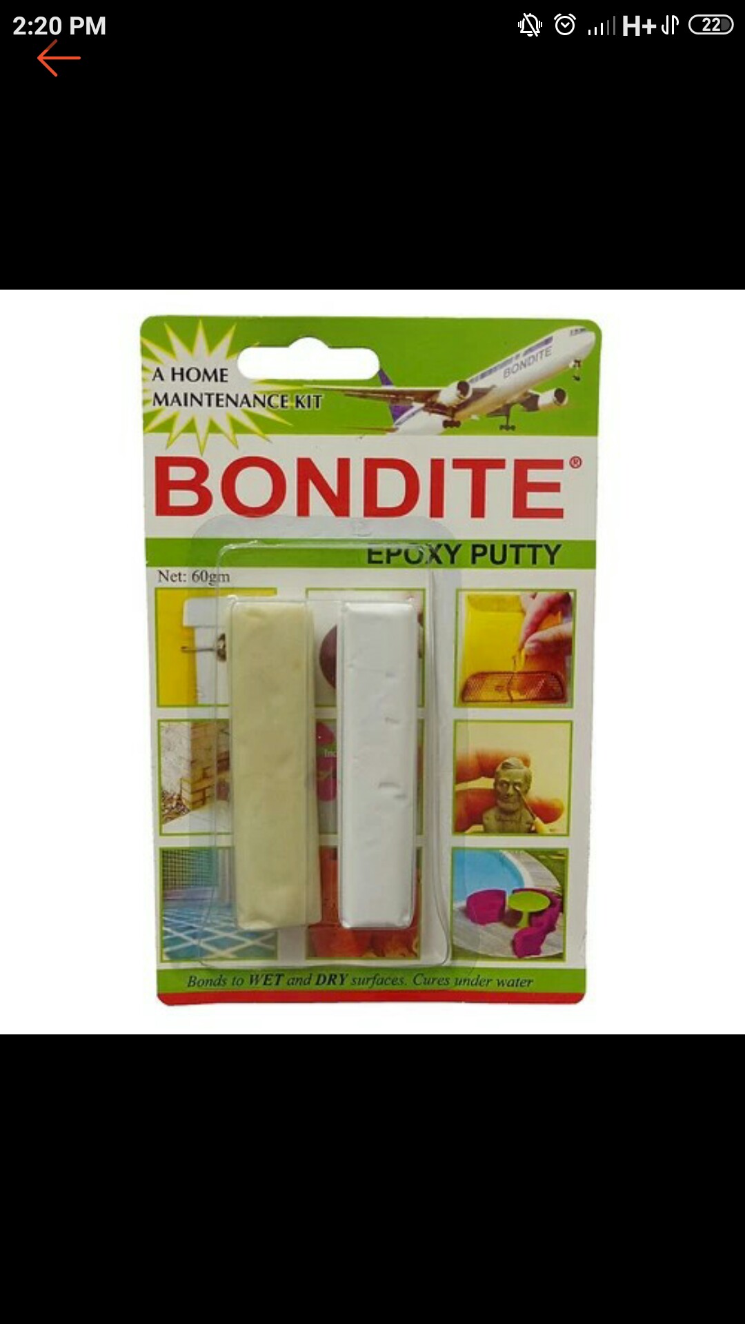 Bondite Epoxy Putty Adhesive Home Improvement Epoxy Putty