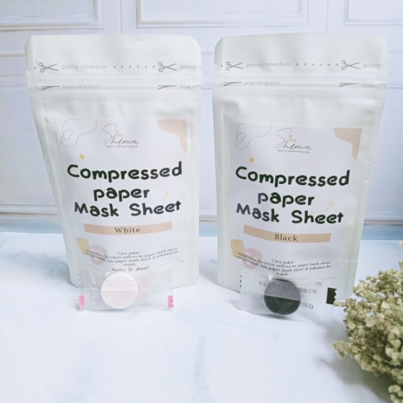 Compressed Paper Mask Sheet Shopee Malaysia