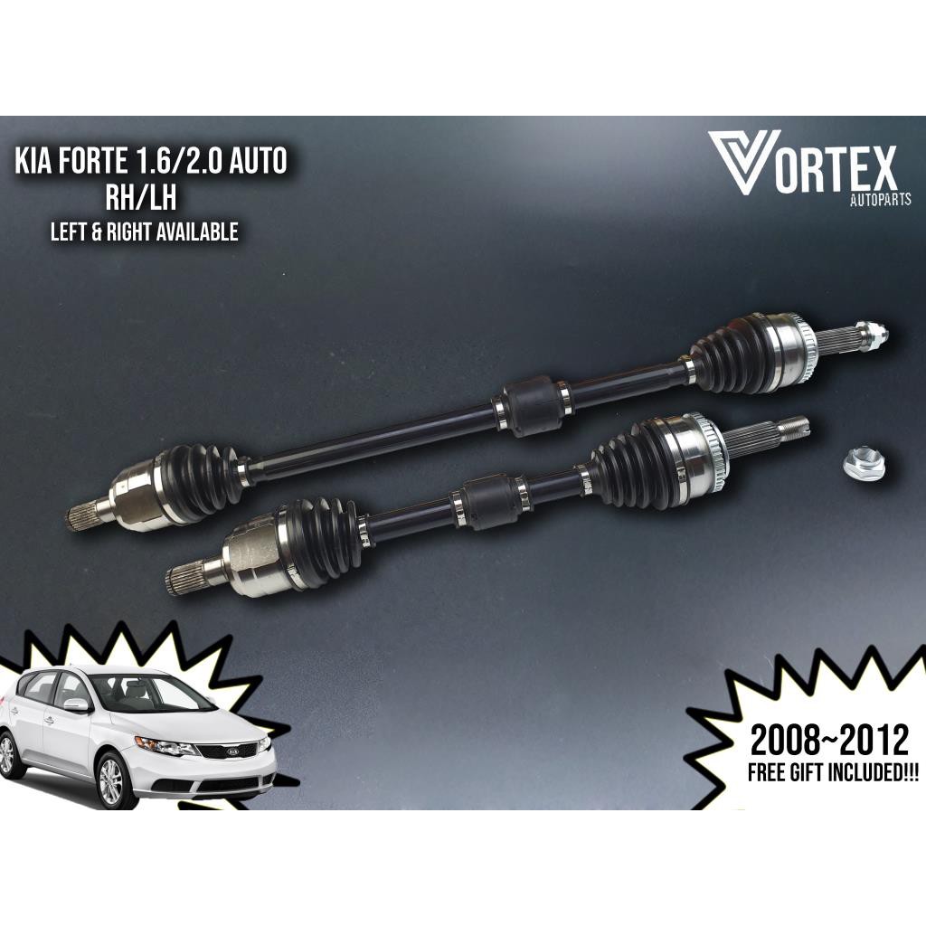 Drive Shaft For Kia Forte 1.6,2.0 6 Speed Abs Auto [Inner 27T] (2008