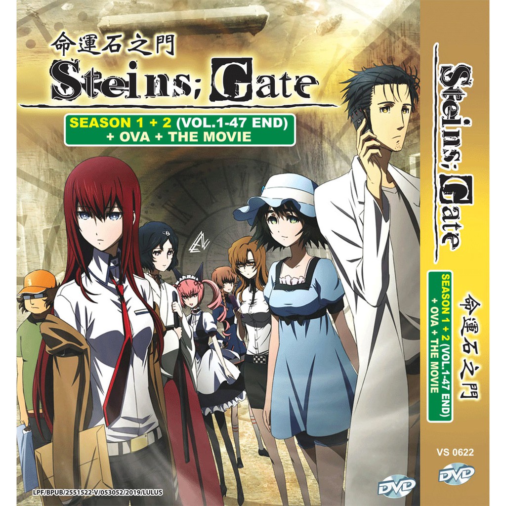 Anime DVD Steins; Gate Season 1-2 (Vol 1-47 End) + OVA + The Movie | Shopee  Malaysia