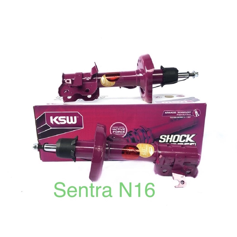 Sentra N16/Nissan Sentra N16 shock Absorber Ksw performance | Shopee ...