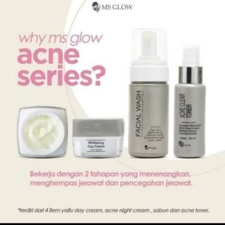 day cream acne ms glow