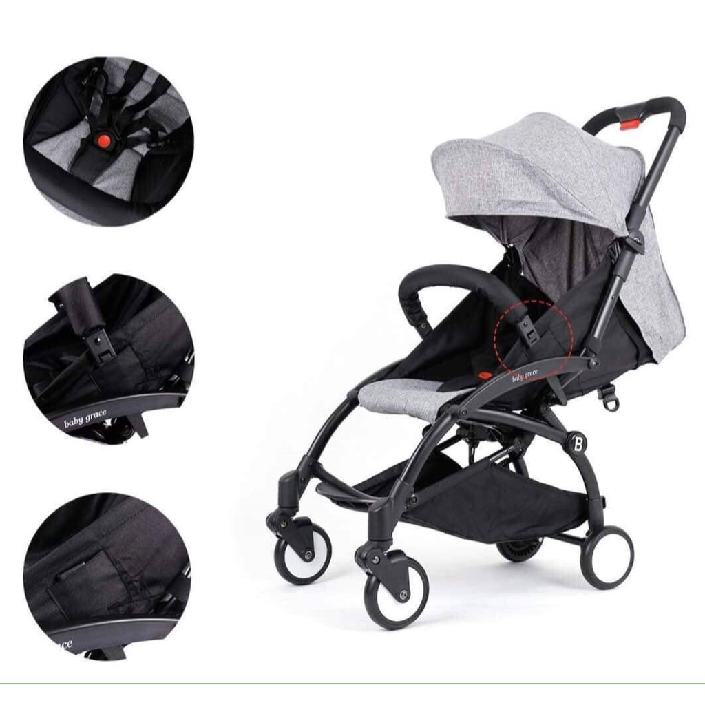 baby grace portable pushchair