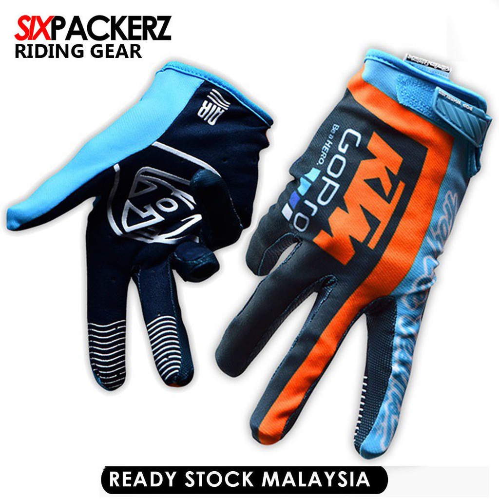 ktm motorbike gloves