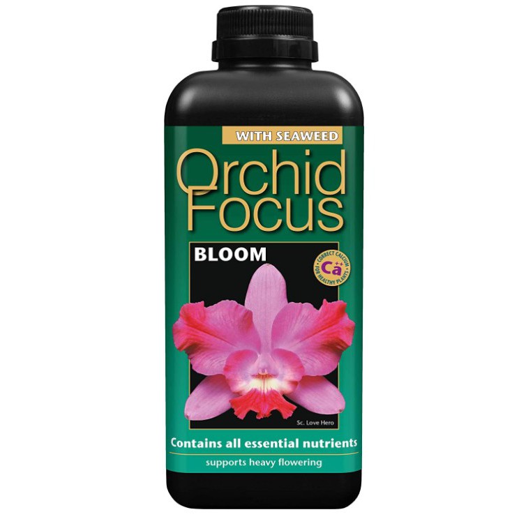 Growth Technology Orchid Focus Bloom 1L (Orchid Bloom Fertilizer, Baja