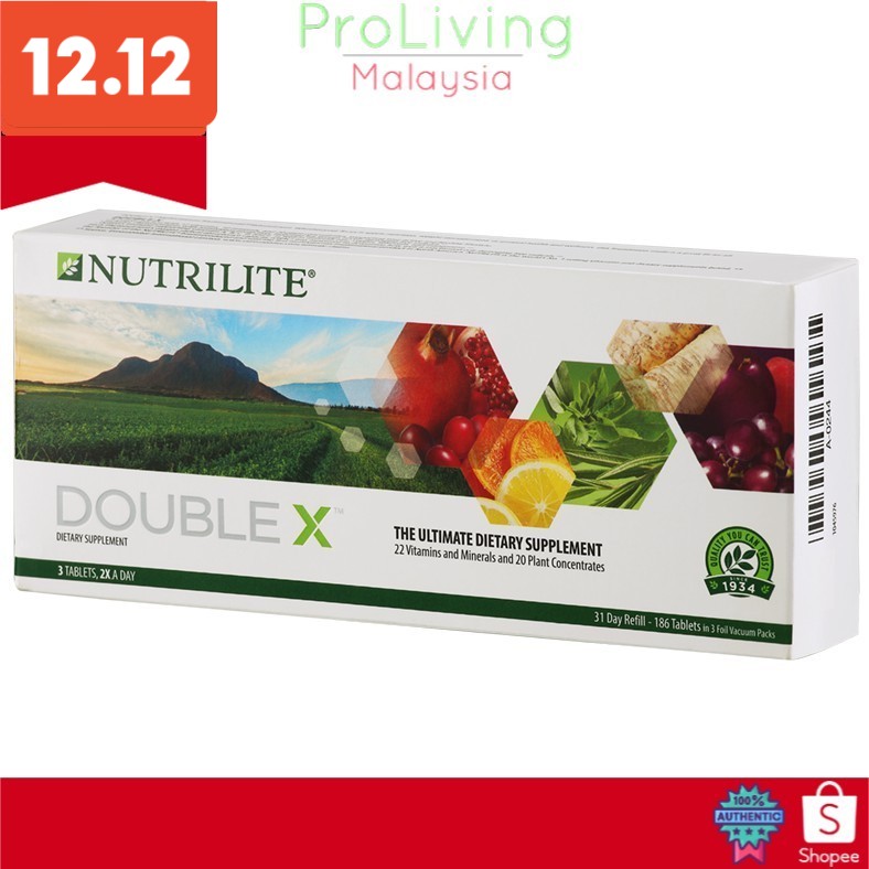 DOUBLE x Multivitamin Multimineral Concentrate (Tray / Refill) Shopee