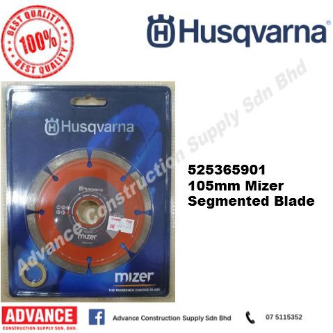 Husqvarna Accessories 525365901 105mm Mizer Segmented Blade