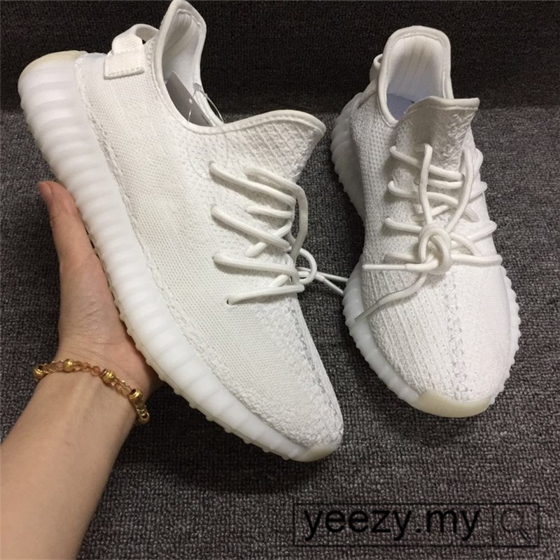 yeezy all white womens