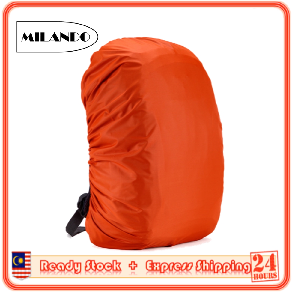 MILANDO 35L Backpack Rain Cover Travel Rucksack Bag Cover Rain Cover Waterproof Cover (Type 3)