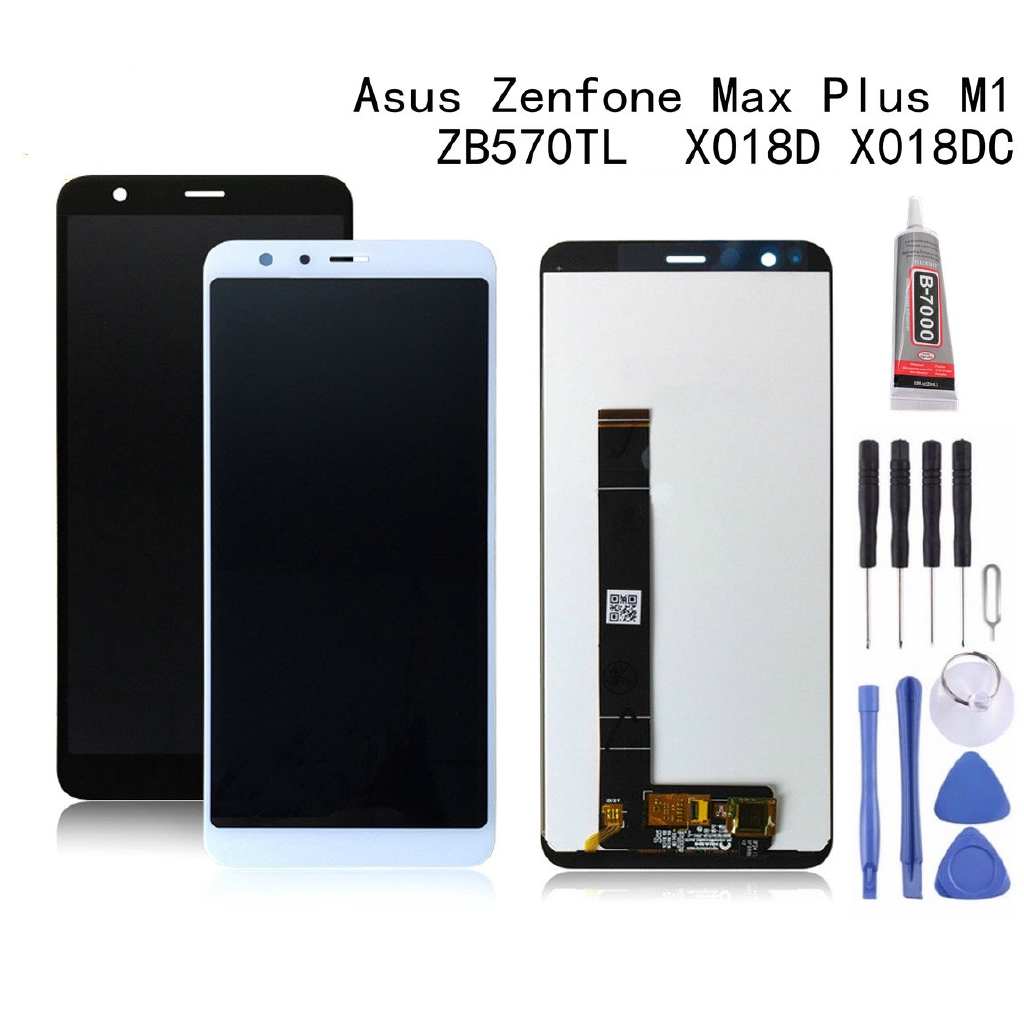 For Asus Zenfone Max Plus M1 Lcd Display Touch Screen Digitizer Assembly X018d X018dc Replacement Zb570tl Lcd Shopee Malaysia