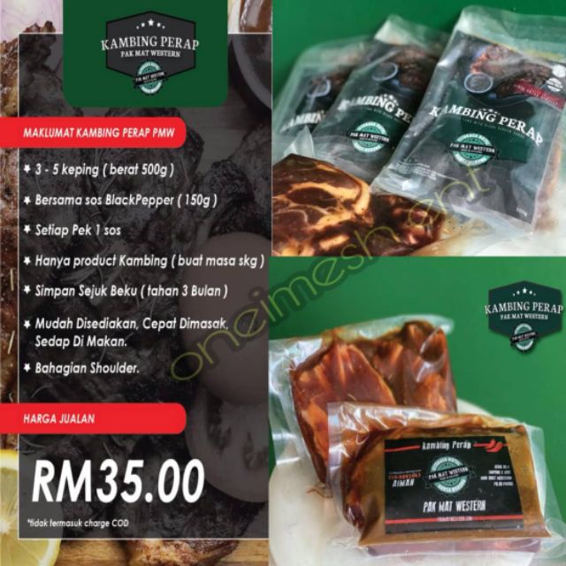 Harga kambing perap pak mat western