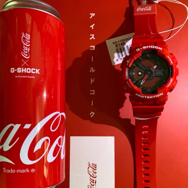 g shock x bape x coca cola