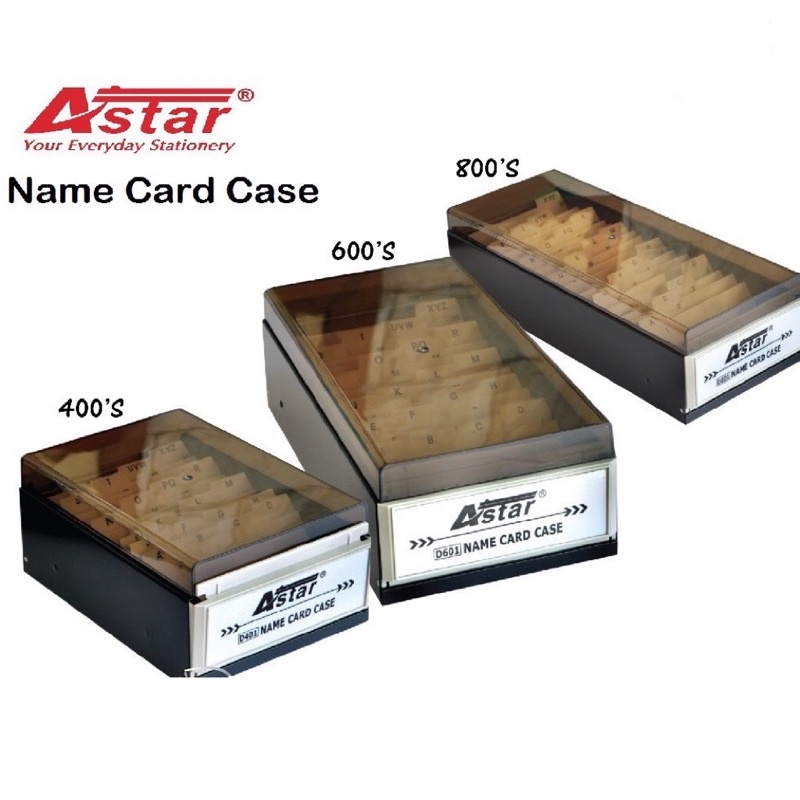 Astar Business Card / Name Card Case 400/600/800 Cards D401/D601/D801