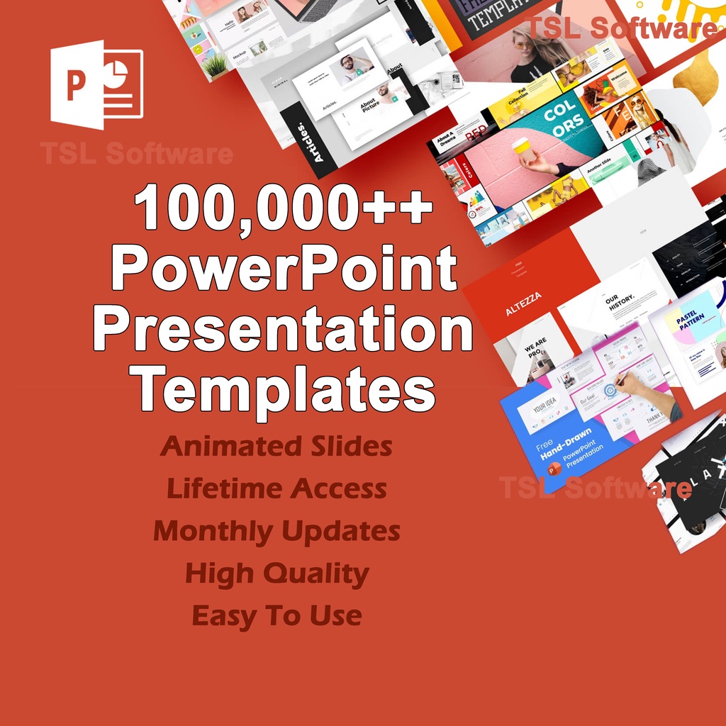 Design & Templates Paper 100,000+ PowerPoint Template Collection Slides ...
