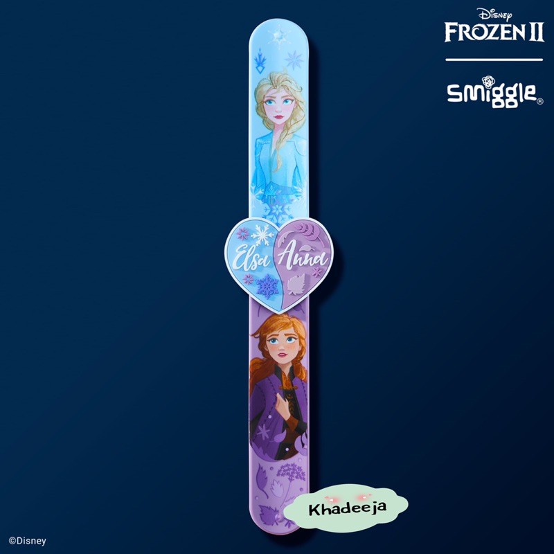 🦄💯AUTHENTIC🦄Smiggle Frozen Slap Band