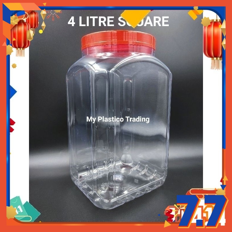 Plastic Container /Balang ikan / Bettafish / Betta Aquarium / Balang