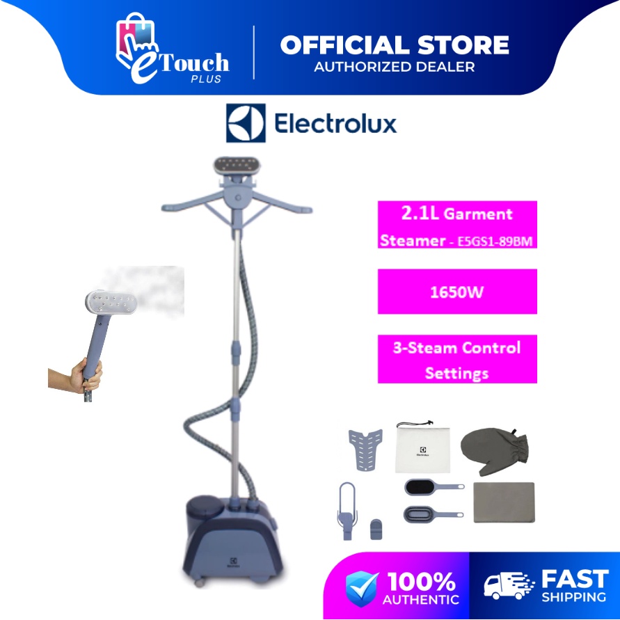 Electrolux 1650W Garment Steamer Iron E5GS189BM / Electrolux 1350W