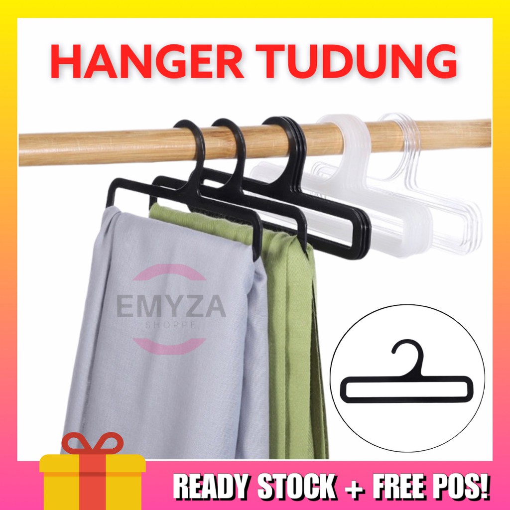 Hanger Tudung Bawal Hanger Shawl Hanger Scarf (1 pcs). Shopee Malaysia