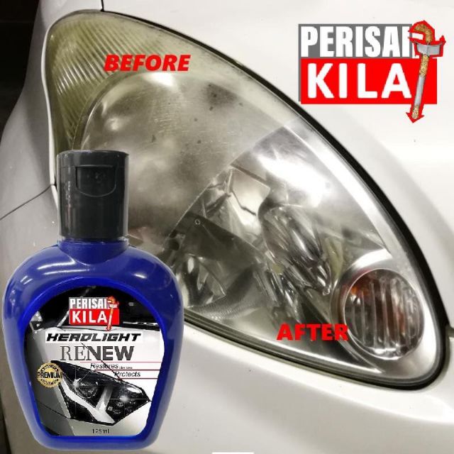 Pengilat Lampu Depan Kereta Yang Pudar Headlamp Polish Headlight Polish Shopee Malaysia