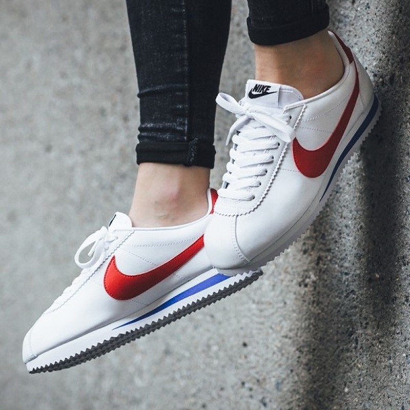 nike classic cortez leather women's shoe