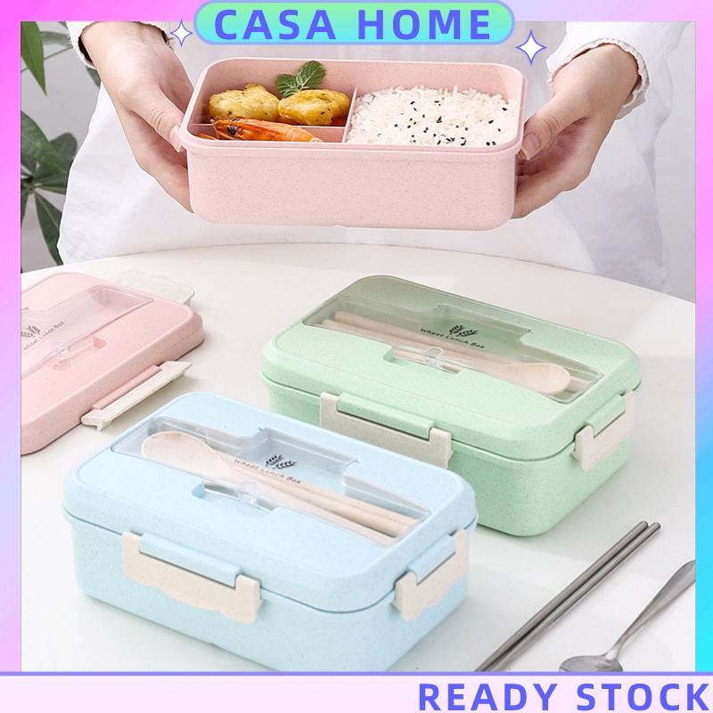 CASA Bento Layer Lunch Box Storage Container Kids Adults School Office ...