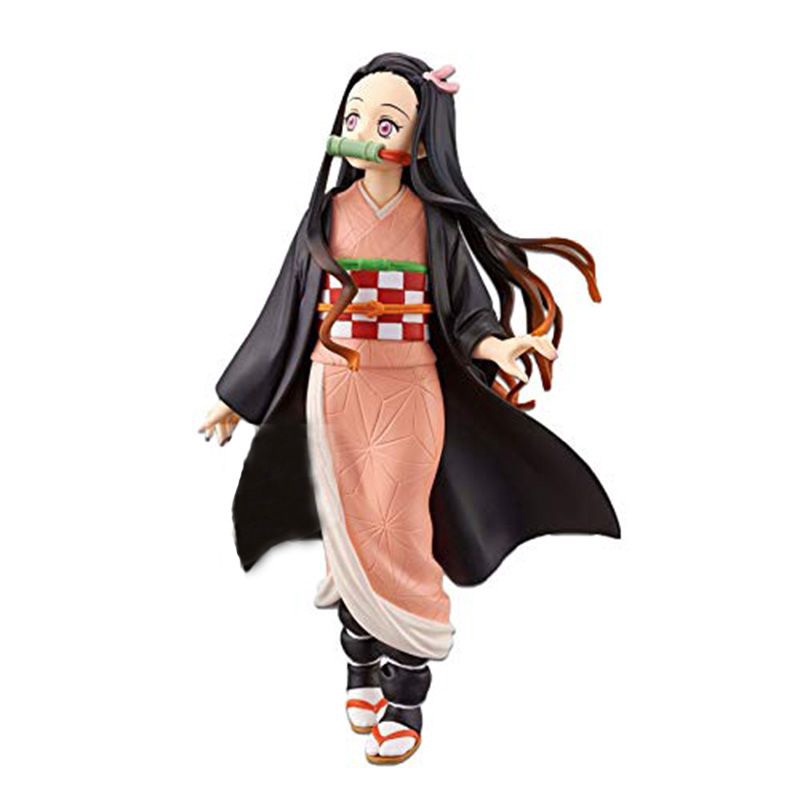 Banpresto Demon Slayer Kimetsu No Yaiba Kizuna Nezuko Kamado Action Figure Toys Shopee Malaysia - nezuko roblox shirt