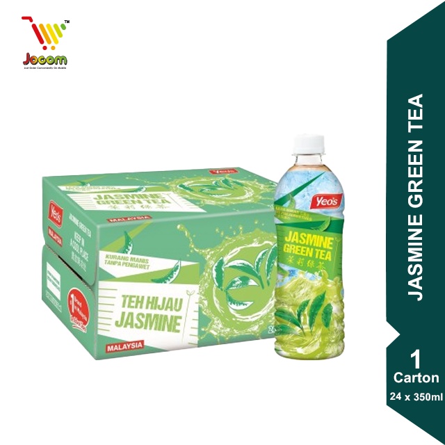 Yeo's Jasmine Green Tea 1 Carton (24 x 350ml) [KL & Selangor Delivery