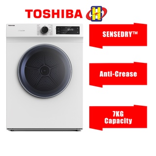 Toshiba Dryer (7KG) Air-Vented Sensedry™ Tumble Dryer TD-H80SEM