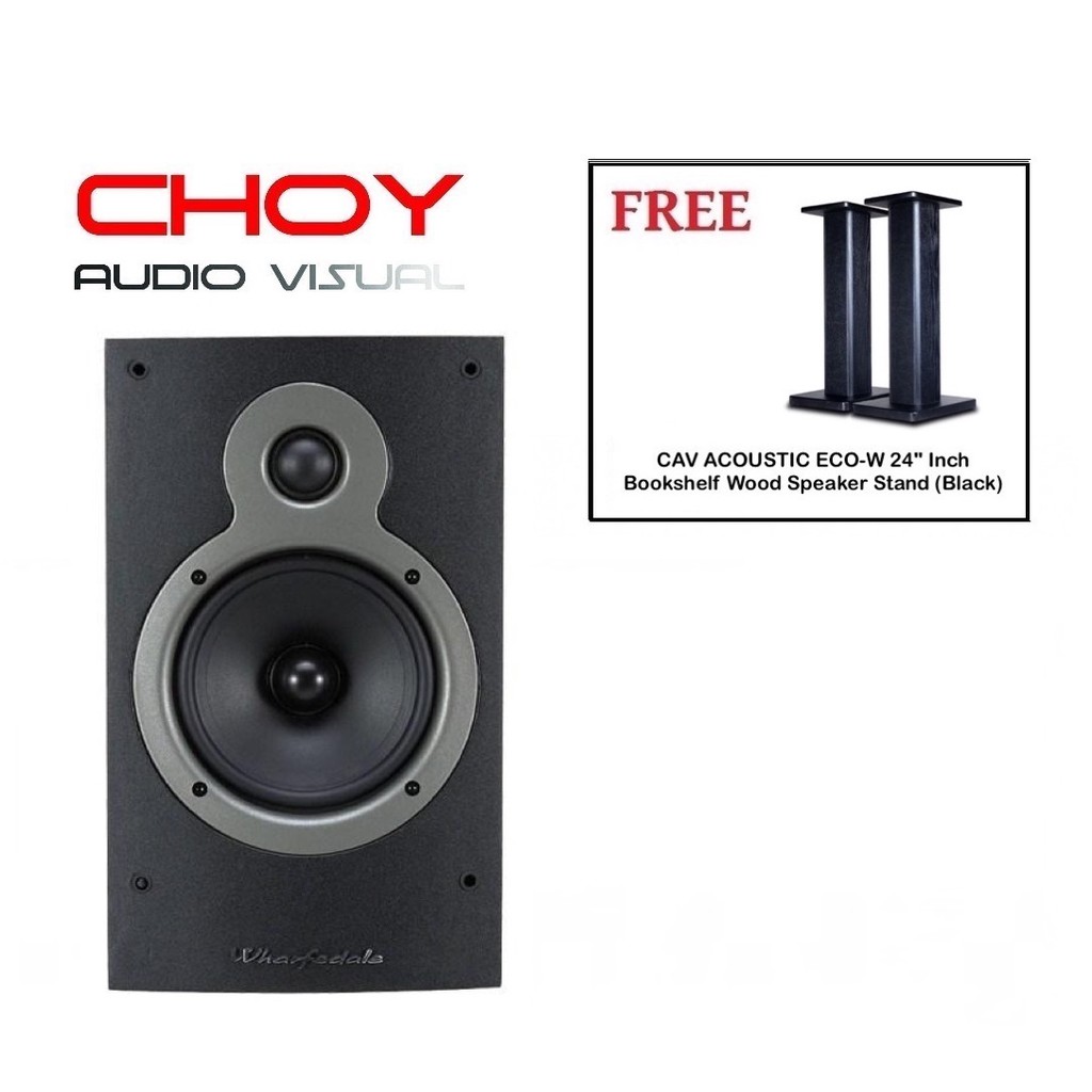 Wharfedale Crystal Cr 30 3 Bookshelf Speakers Shopee Malaysia