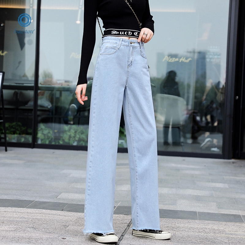 trendy loose jeans