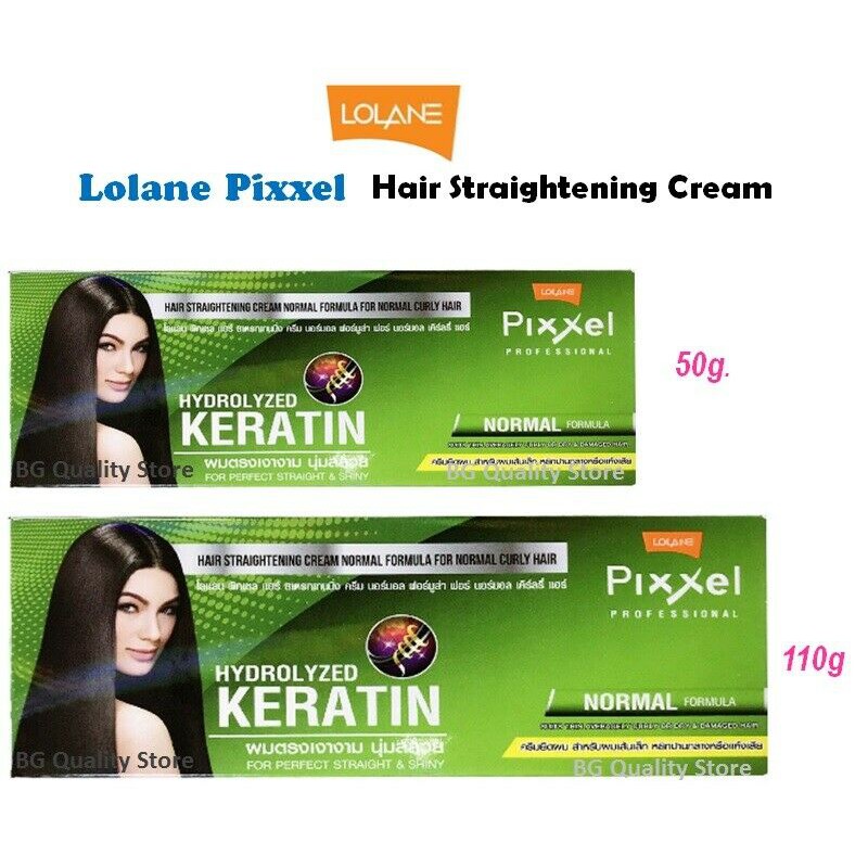 Lolane Pixxel Hair Straightener Straightening Rebonding Cream Straight 50g  &110g | Shopee Malaysia