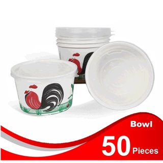 Chunbe O.S - Fest Plastic Bowl Lid (Pack of 50) - 260 / 520 / 850ml