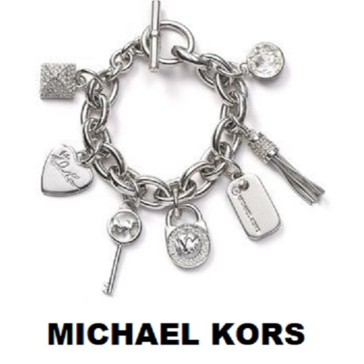 silver mk bracelet