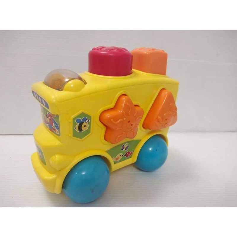 Shape sorter fun bus shape sorter Shopee Malaysia