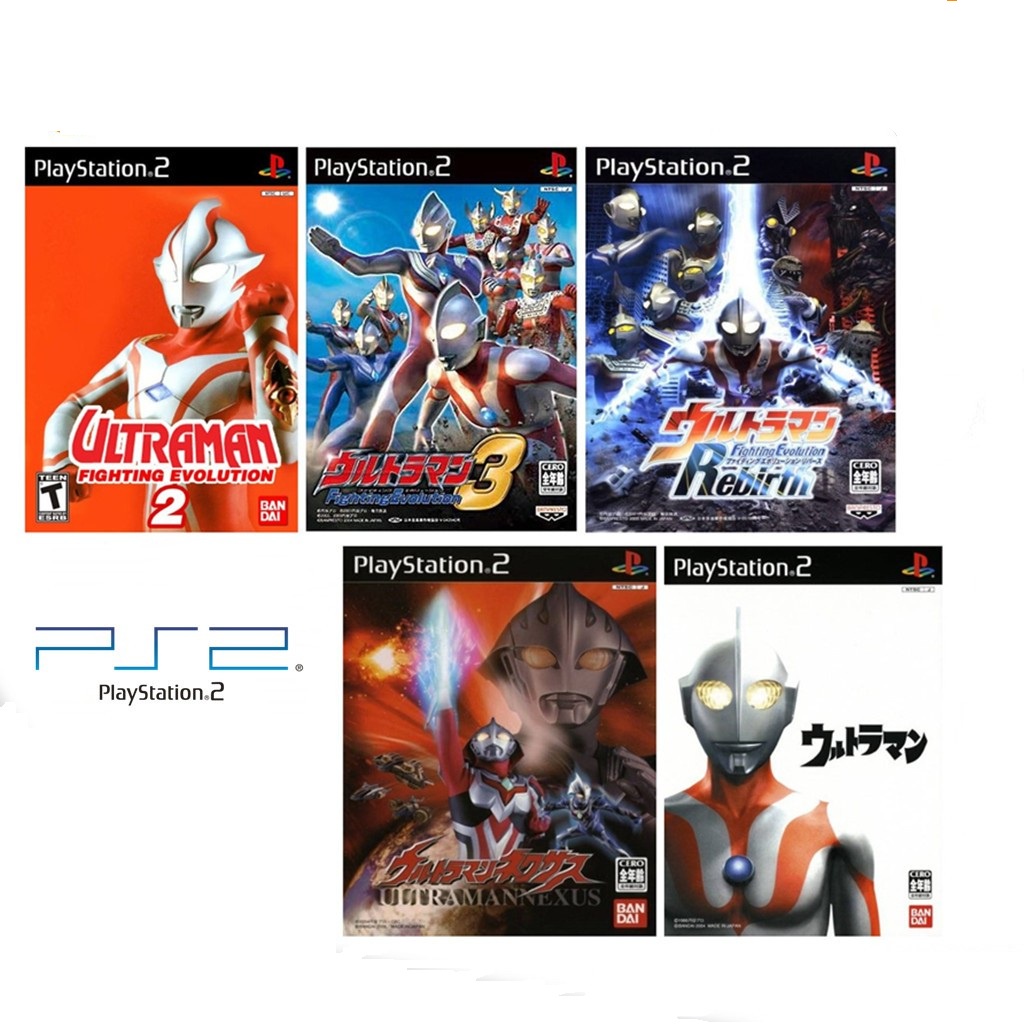 PS2 Ultraman DVD Disc Games (JAP) | Shopee Malaysia