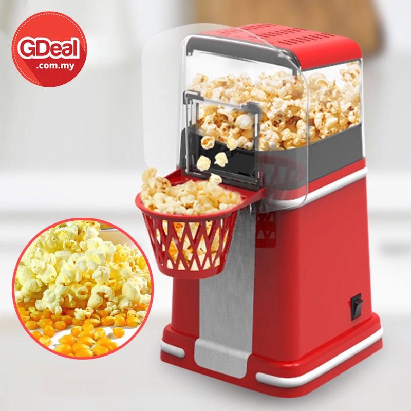 GDeal 1200W Popcorn Machine Household Snack Machine Snack Food Electrical Popcorn Maker