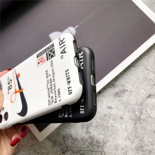 Nike Air Jordan 1 Off White Soft Phone Case iPhone OFF-WHITE 11 pro max
