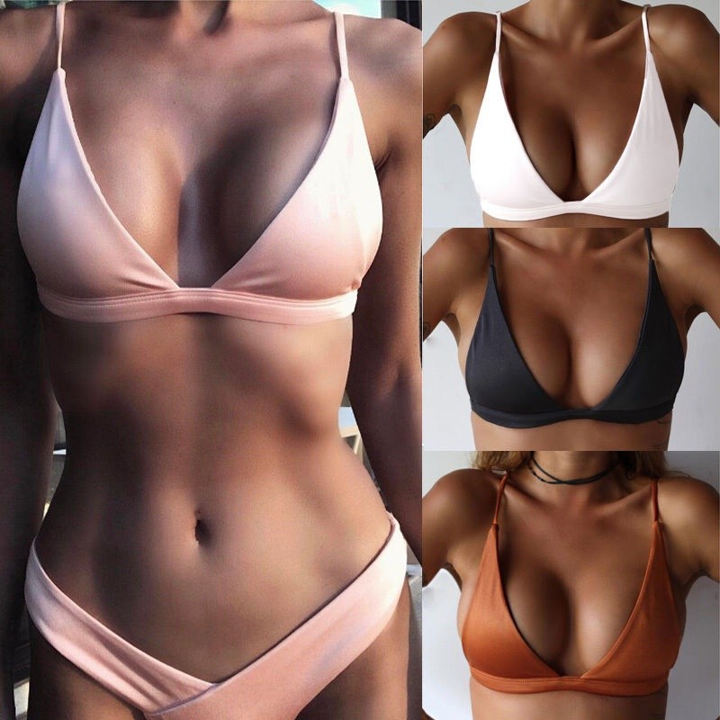 push up bralette bikini