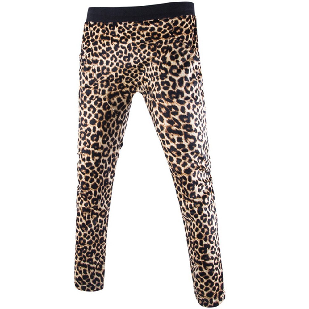mens animal print joggers