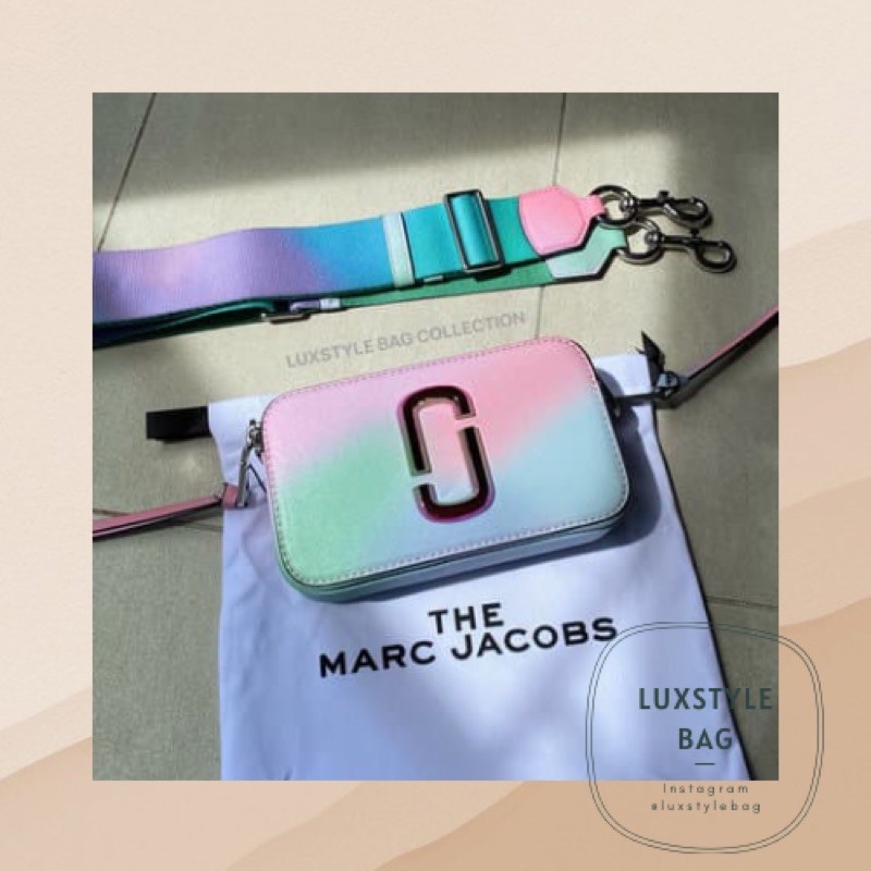 Marc Jacobs - Multicoloured The Snapshot Airbrush 2.0 Camera Bag