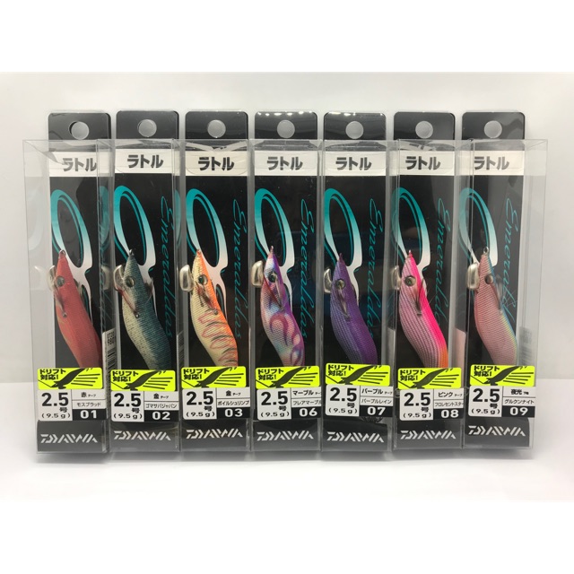 daiwa emeraldas squid jig