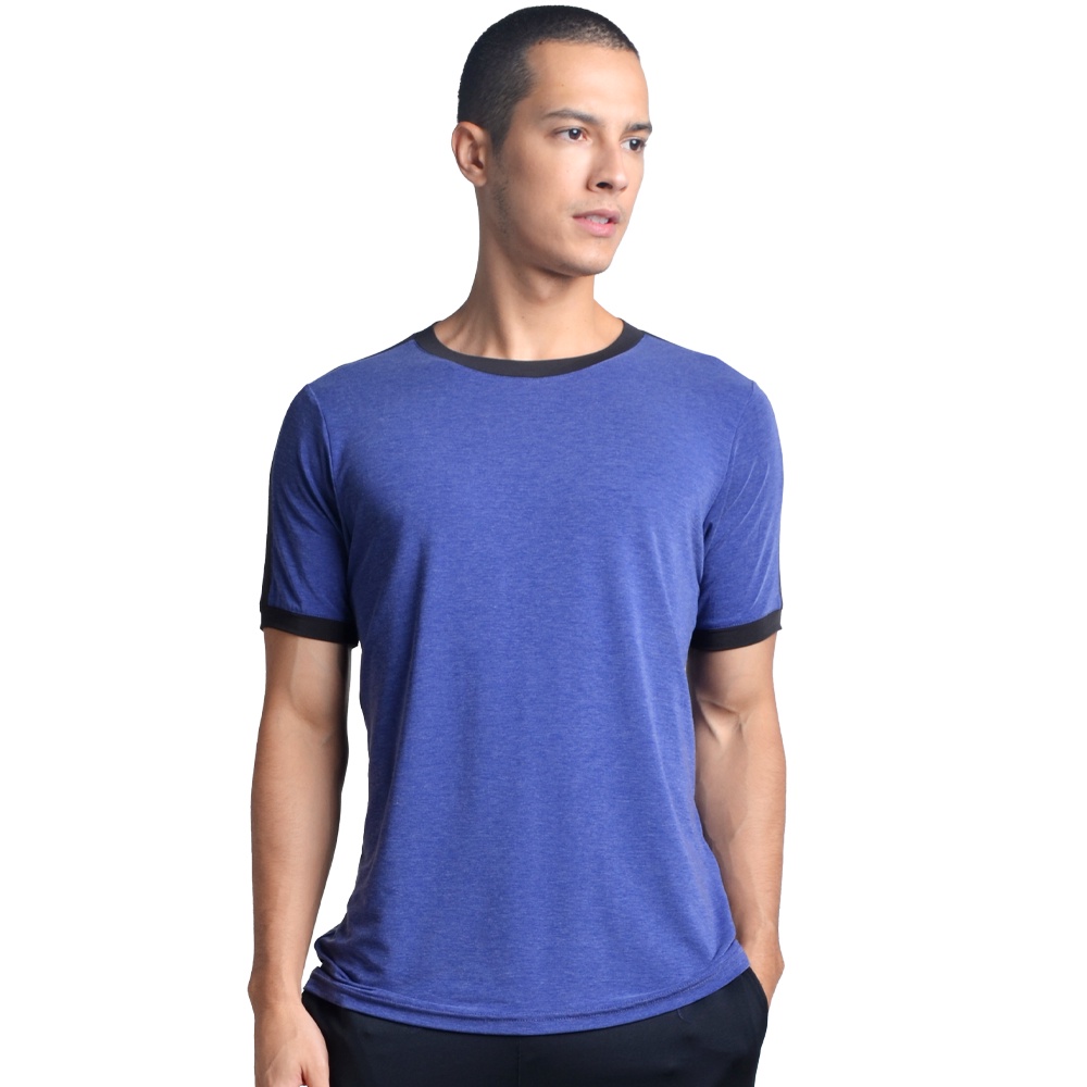 ViQ Men's Racer Tee - Sport T-Shirt Top Sportswear