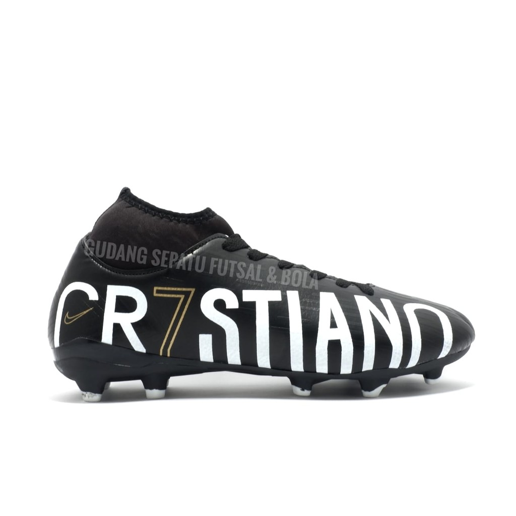 black cristiano ronaldo cleats